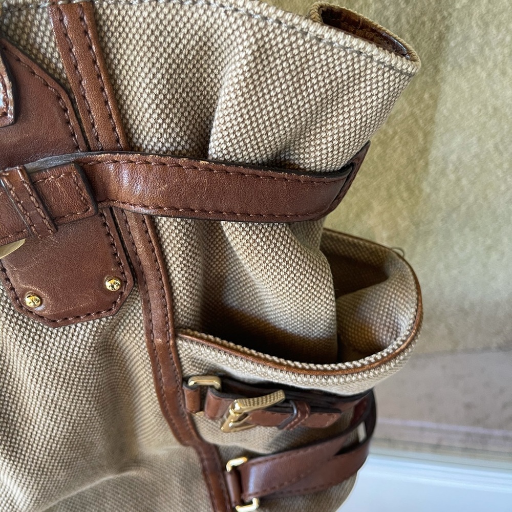 Vintage canvas Michael Kors handbag - Picture 4 of 7